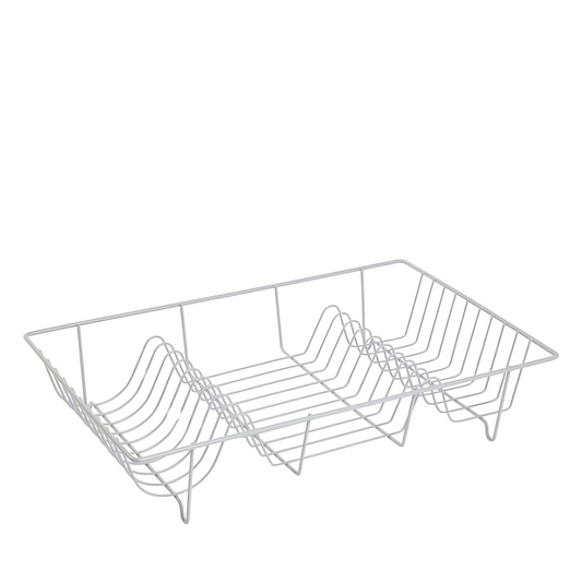 Dish Drainer – Rust-Resistant, Sturdy Kitchen Dish Rack for 18 Dishes