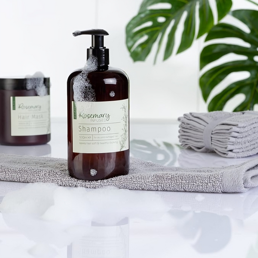 Rosemary Infused Shampoo – Nourishing & Repairing Hair Cleanser 500ml