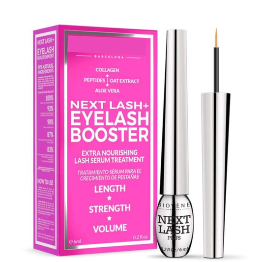 Next Lash+ Eyelash Booster Serum 6ml – Natural Collagen & Chamomile for Longer, Thicker Lashes